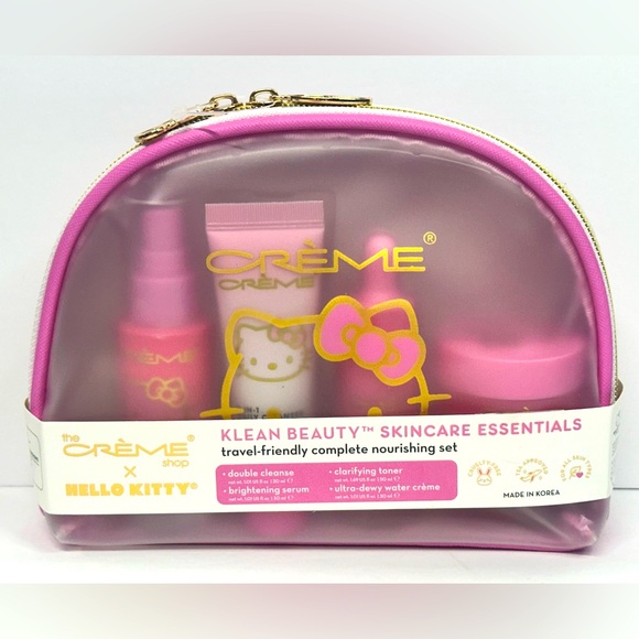Crème x Hello Kitty Skincare Essentials Set - Pink - Picture 2 of 5